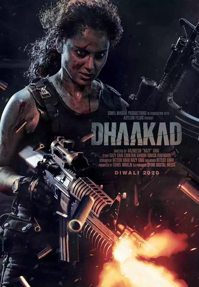 Kangana Ranaut Dhaakad First Look