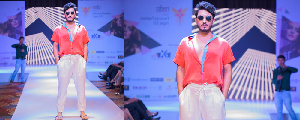 Amit at Feronia Fashion Night