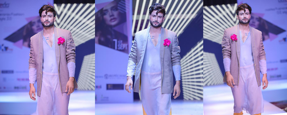 Karan Mehra at Feronia Fashion Week