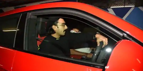 Ranveer Singh Lamborghini