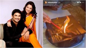Ankita Lokhande hosts havan for SSR