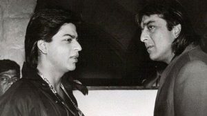 Sanjay Dutt and Shah Rukh Khan